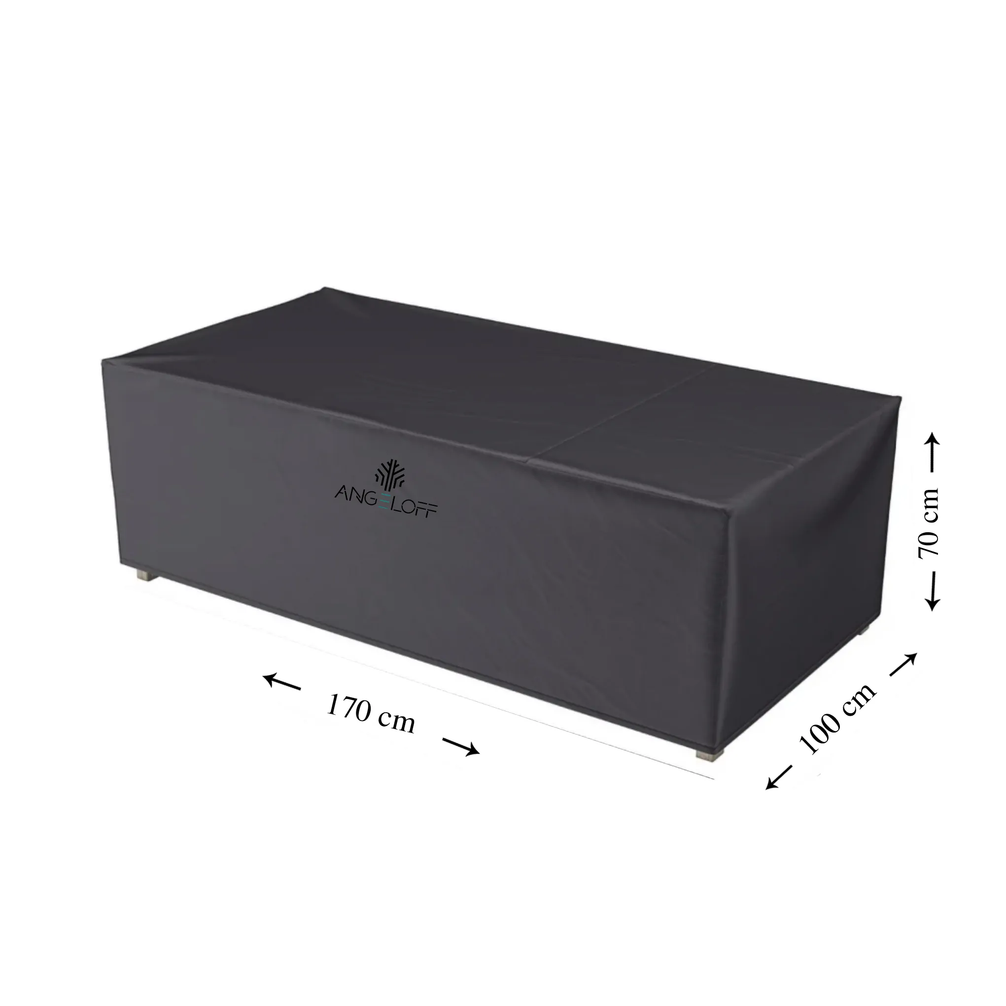 Husă mobilier grădină Angeloff pentru canapea 170 × 100 × 70 cm