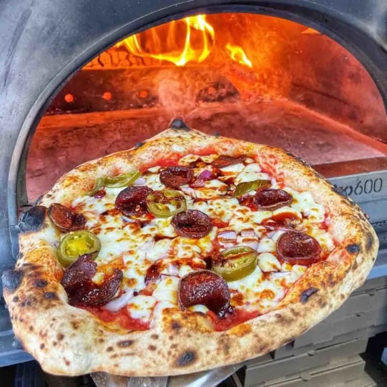 Cuptor pizza pe lemne, 60cm, Igneus Pro 600-Grafit — imaginea 3