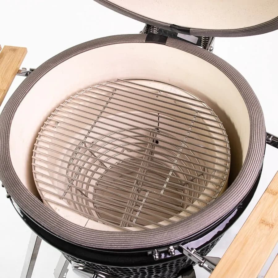 Gratar Kamado 41 cm MEDIUM cu baza si laterale incluse, Yakiniku — imaginea 6