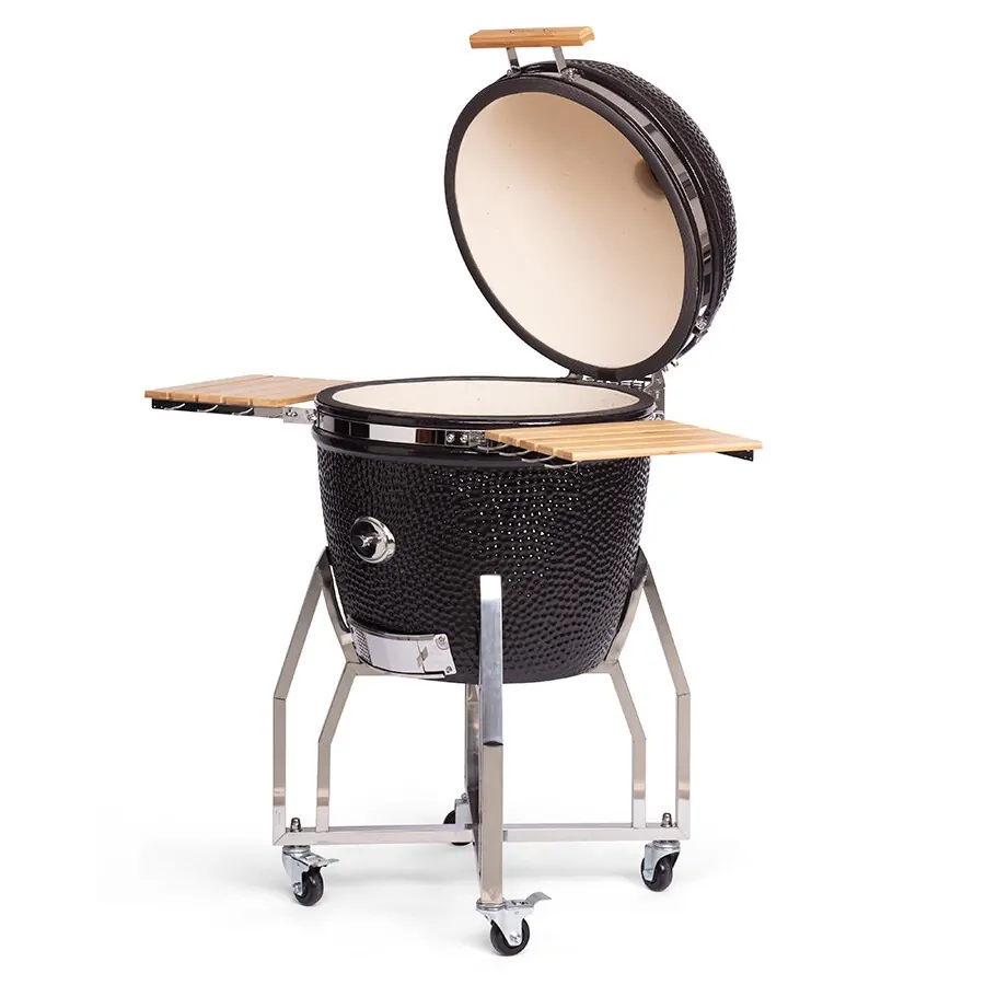 Gratar Kamado 56 cm XLARGE cu baza si laterale incluse, Yakiniku — imaginea 2