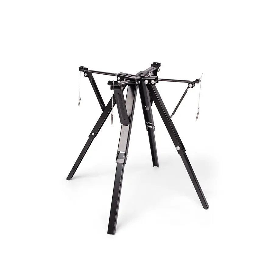 Gratar Kamado 33 cm COMPACT cu baza de camping, Yakiniku — imaginea 5