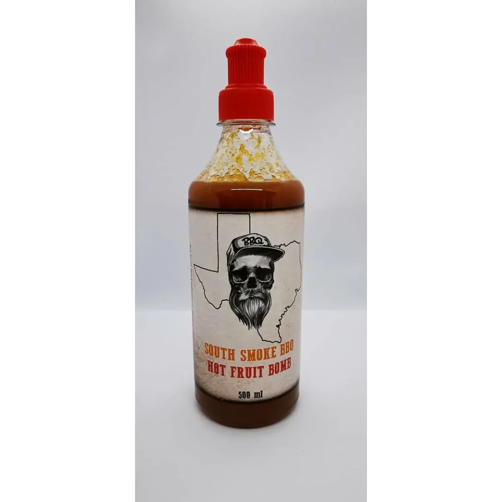 Sos Hot Fruit Bomb, 500ml, South Smoke Bbq
