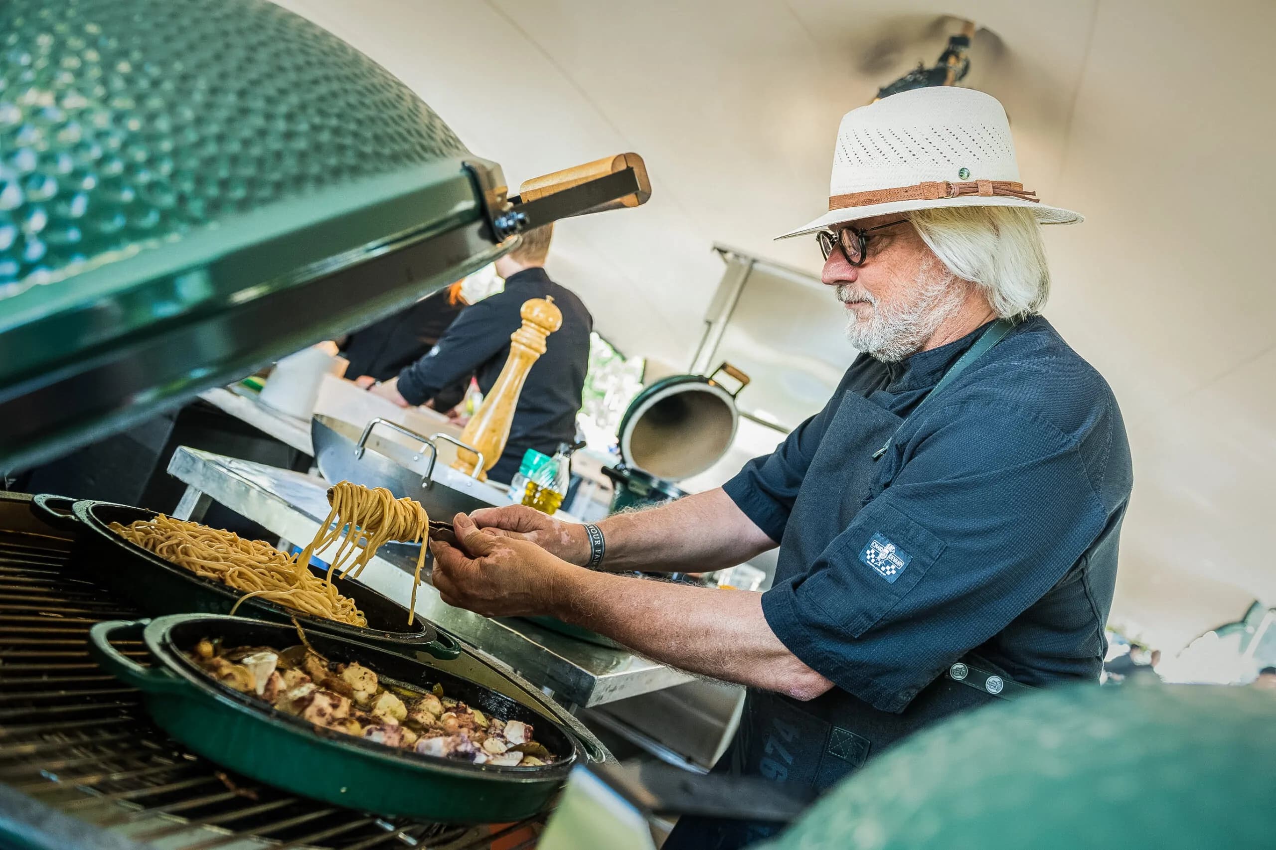 Suport cu roti si maner integrat pentru Kamado XLarge, Big Green Egg — imaginea 7