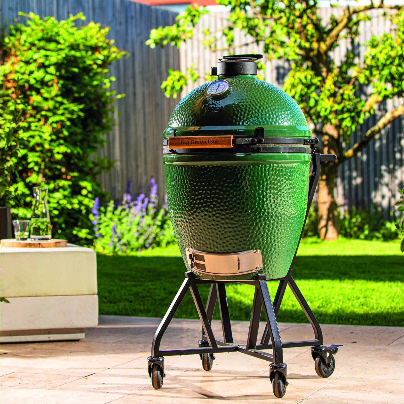 Suport cu roti si maner integrat pentru Kamado Large, Big Green Egg — imaginea 7