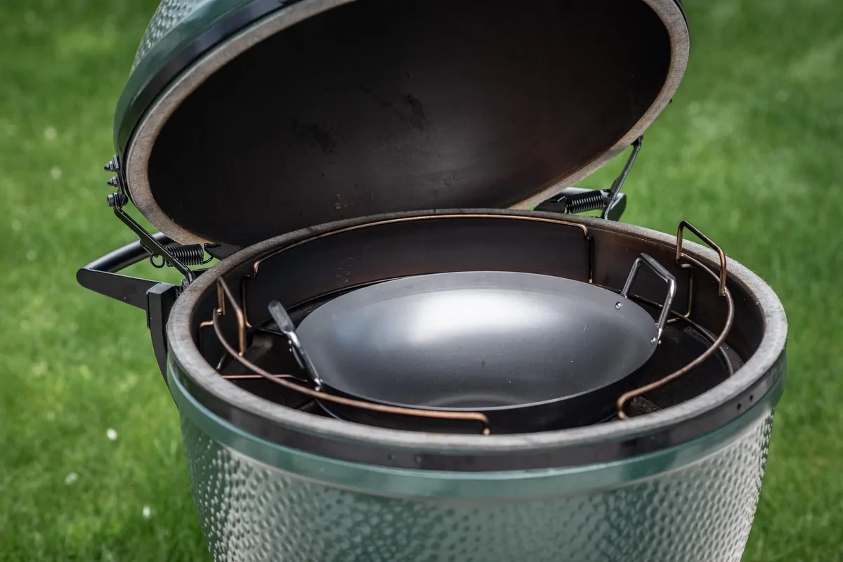 Cos metalic Conveggtor pentru Kamado Medium, Big Green Egg — imaginea 2