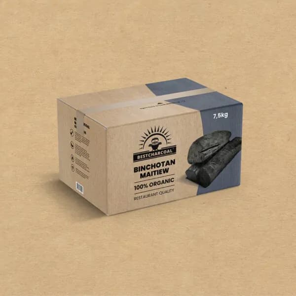 Cărbuni Binchotan Maitiew, 7.5 kg, Bestcharcoal