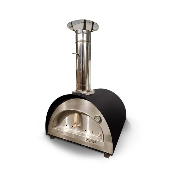 Cuptor pizza pe lemne, 60cm, Igneus Pro 600-Negru