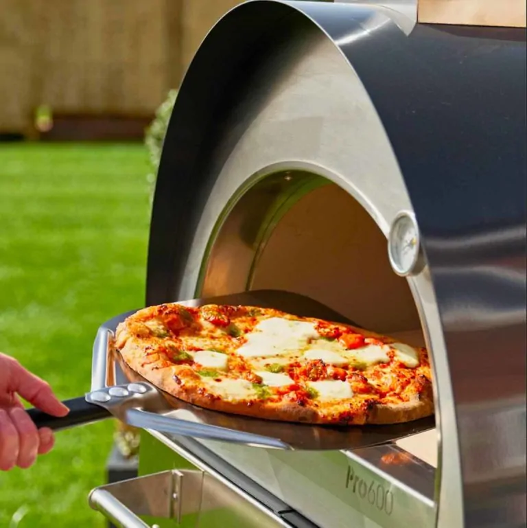 Cuptor pizza pe lemne, 60cm, Igneus Pro 600-Negru — imaginea 3