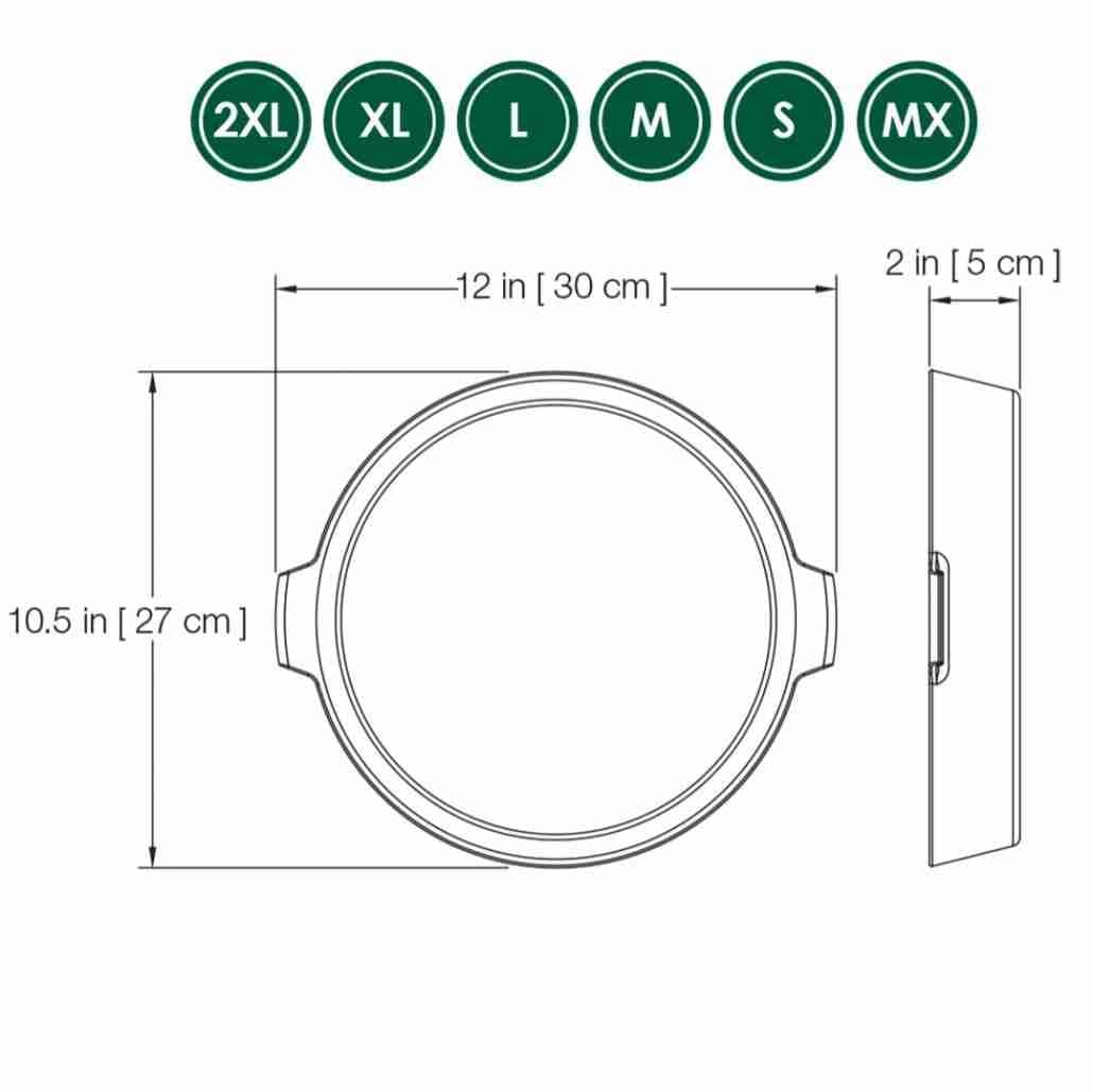 Plita din fonta mica semi-adanca, Big Green Egg — imaginea 3