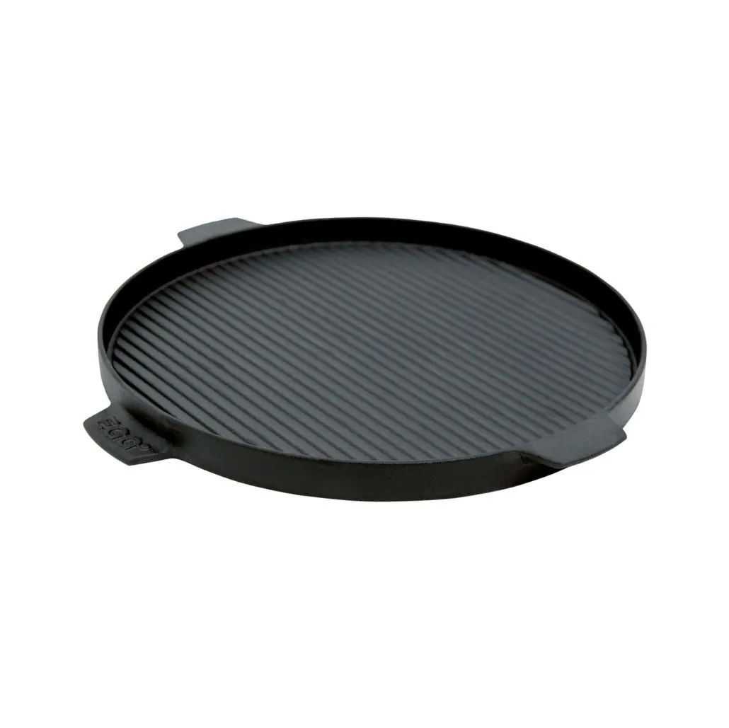 Tava din fonta, Plancha, Big Green Egg