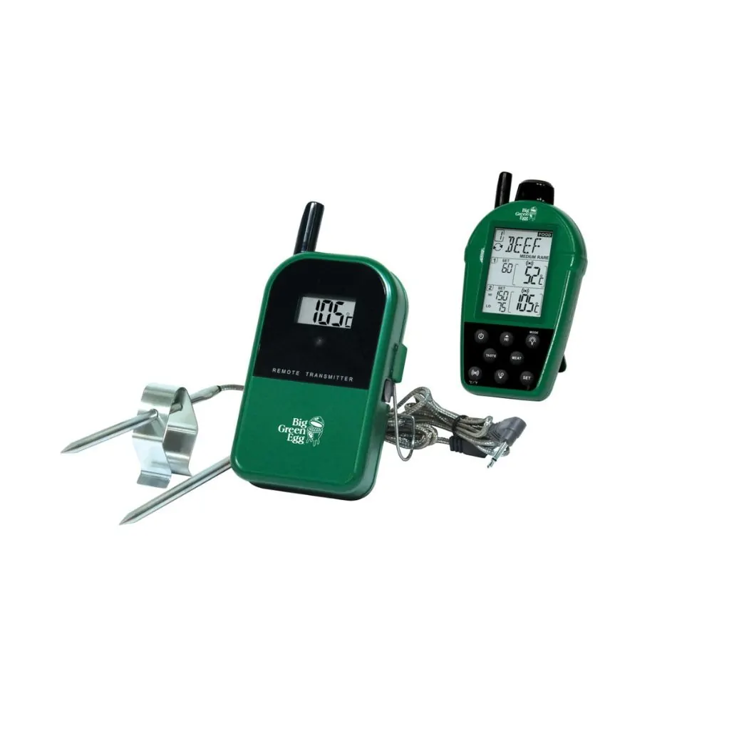 Termometru wireless cu sonda dubla, Big Green Egg