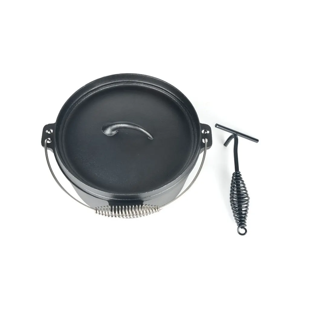 Cratiță din fontă, Dutch Oven, 4,5 litri, Milestone66 — imaginea 3