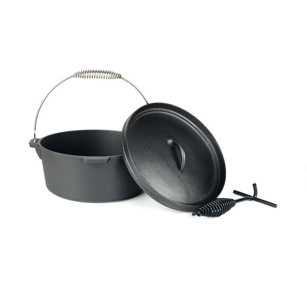 Cratiță din fontă, Dutch Oven, 4,5 litri, Milestone66 — imaginea 5