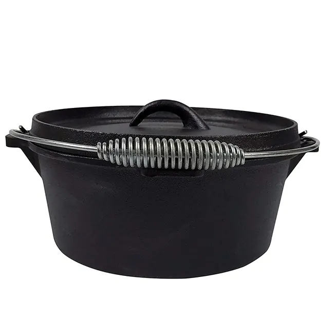 Oală din fontă, Dutch Oven, 4 litri, Angeloff — imaginea 3