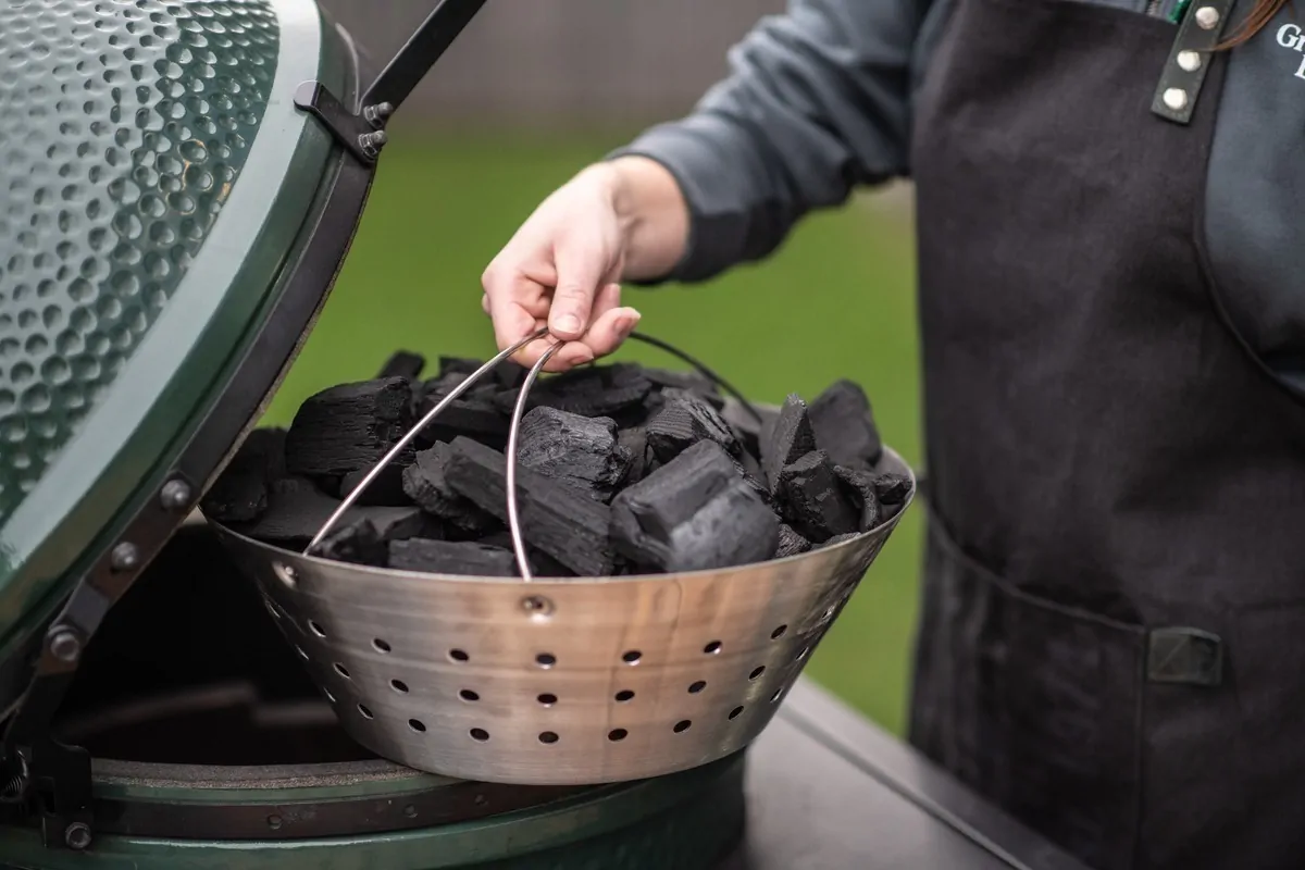 Bol metalic pentru foc, Kamado XXlarge, Big Green Egg — imaginea 4