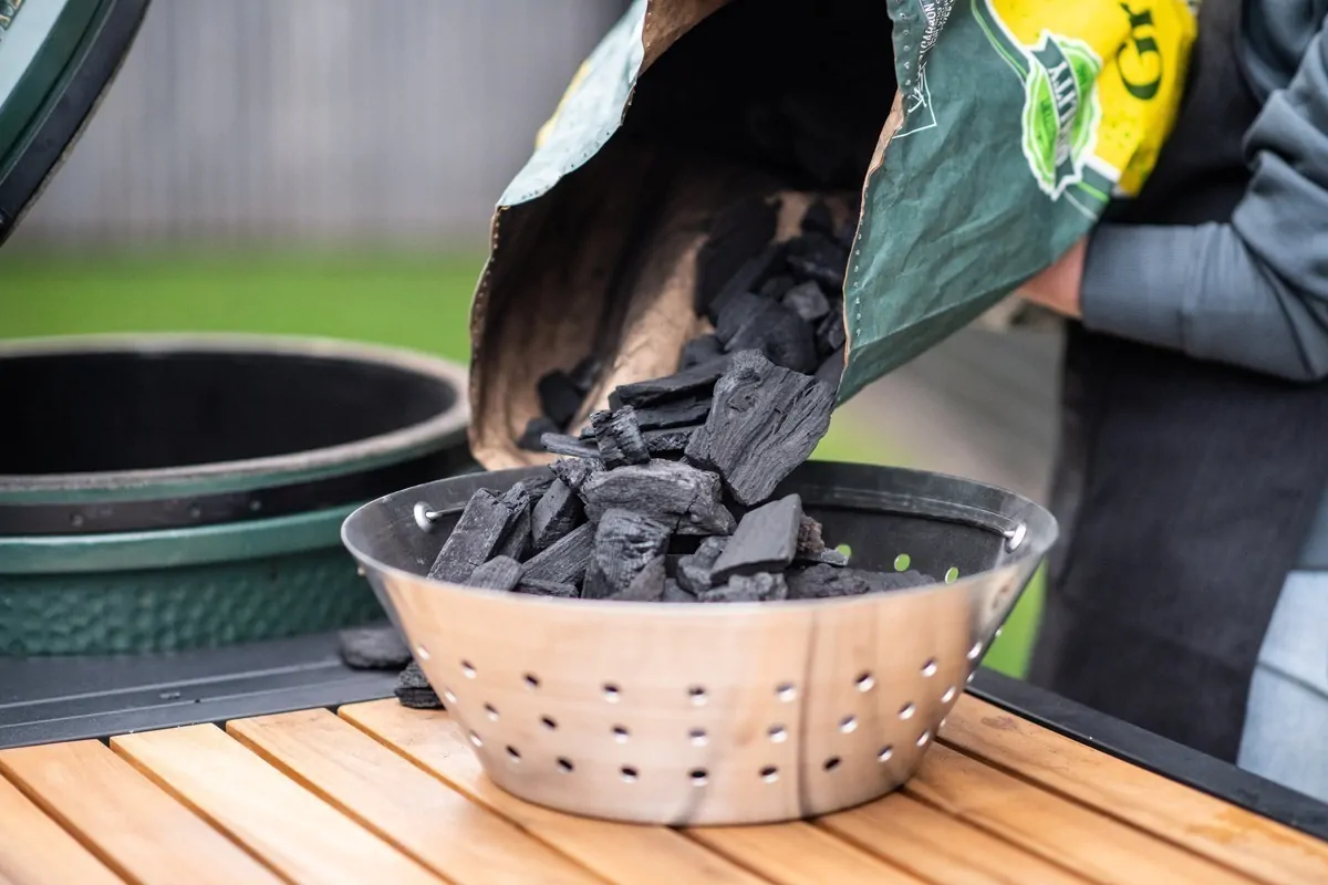 Bol metalic pentru foc, Kamado XXlarge, Big Green Egg — imaginea 3