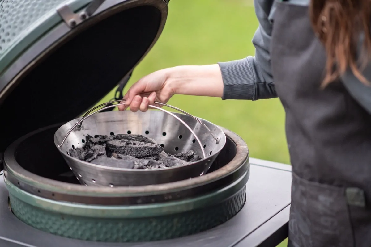 Bol metalic pentru foc, Kamado XXlarge, Big Green Egg — imaginea 5