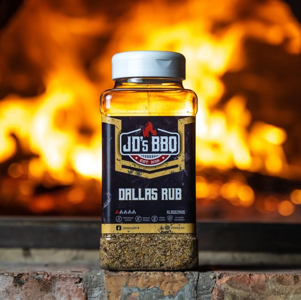 Condiment pentru BBQ, Dallas Rub, 300 gr, JD's