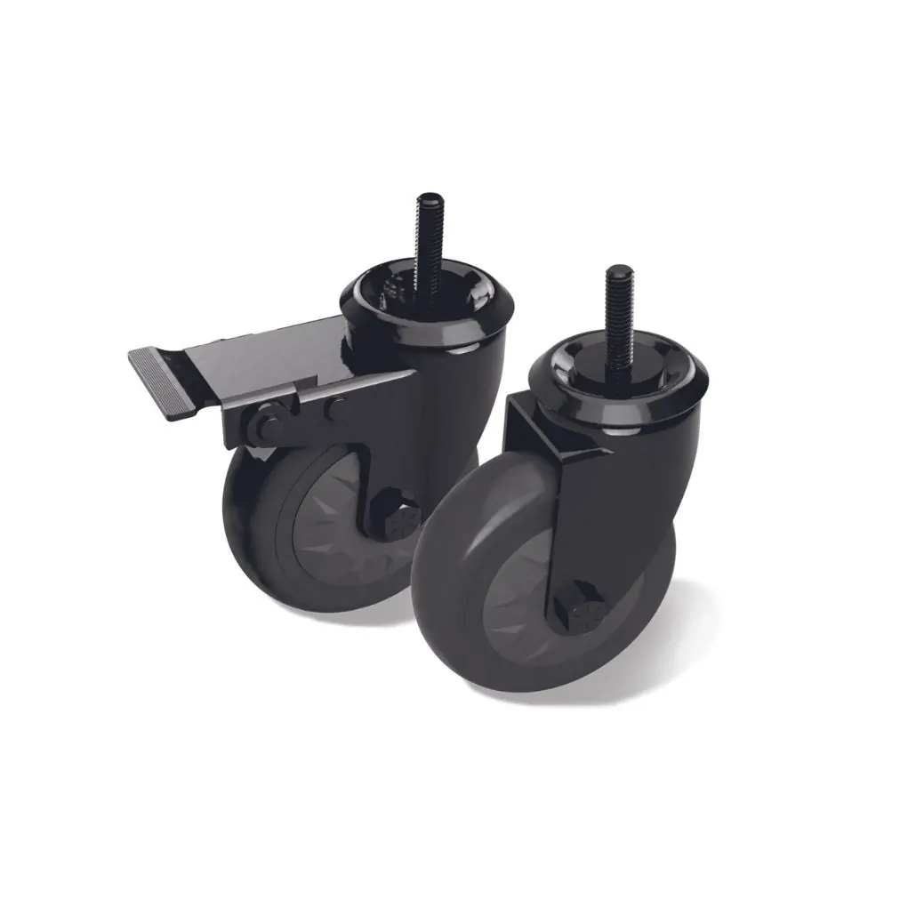 Set 2 roti de silicon pentru masa din lemn / metal — imaginea 1