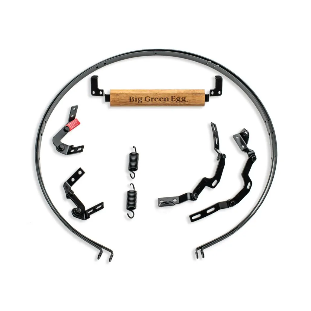 Set inele metalice si balamale pentru Kamado XL, Big Green Egg
