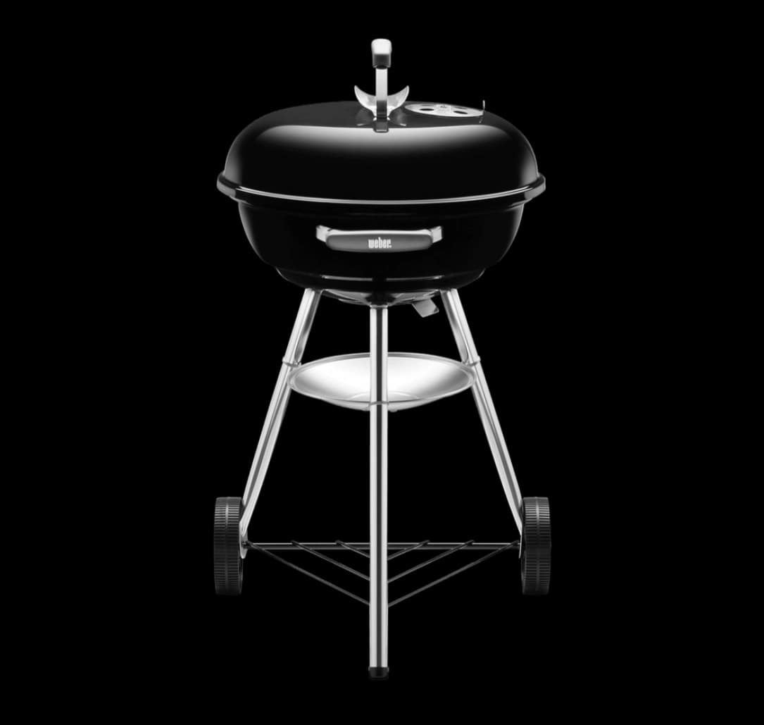 Grătar pe cărbuni Compact, Kettle 47 cm, Negru, Weber — imaginea 2