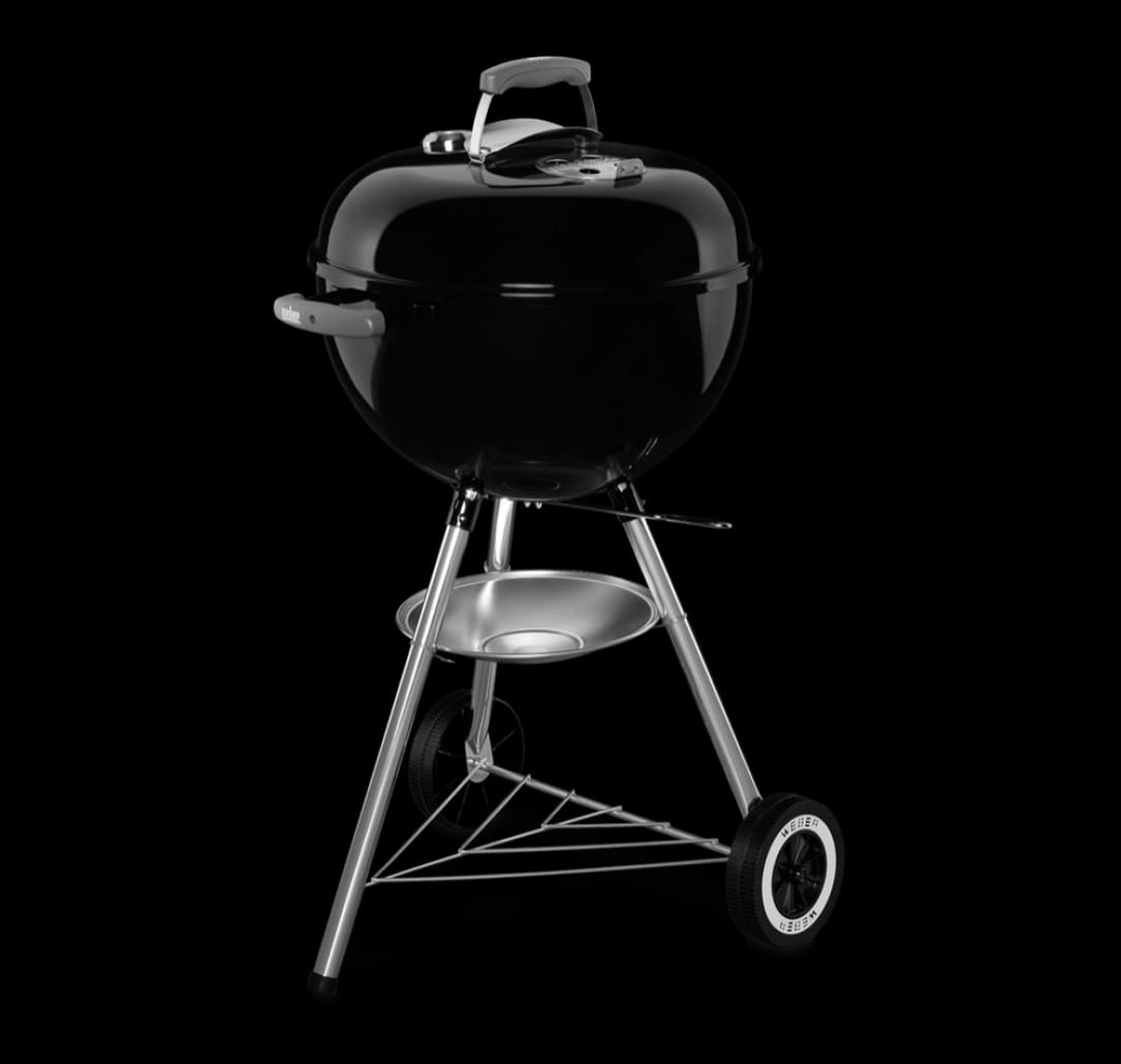 Grătar pe cărbuni Classic, Kettle, 47 cm, Negru, Weber