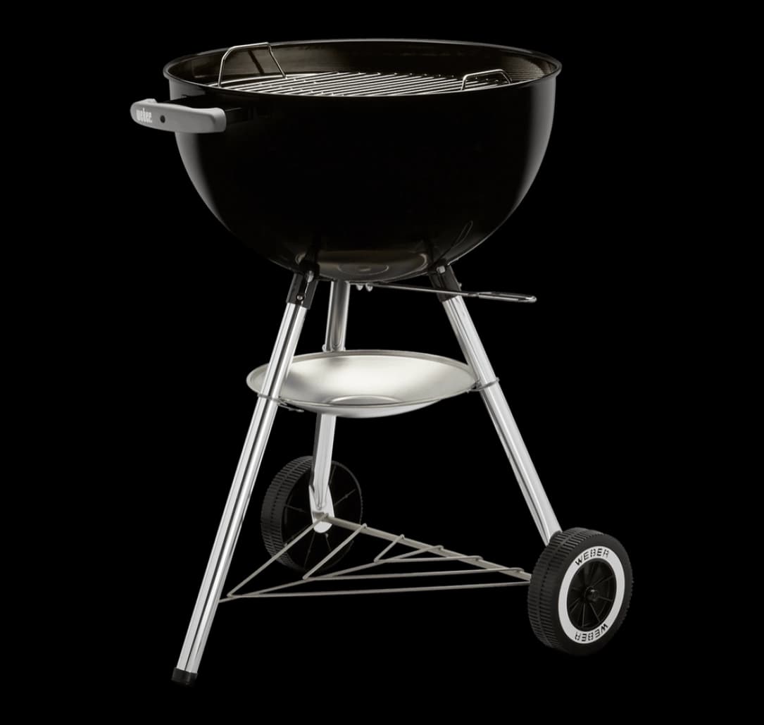 Grătar pe cărbuni Classic, Kettle, 47 cm, Negru, Weber — imaginea 3