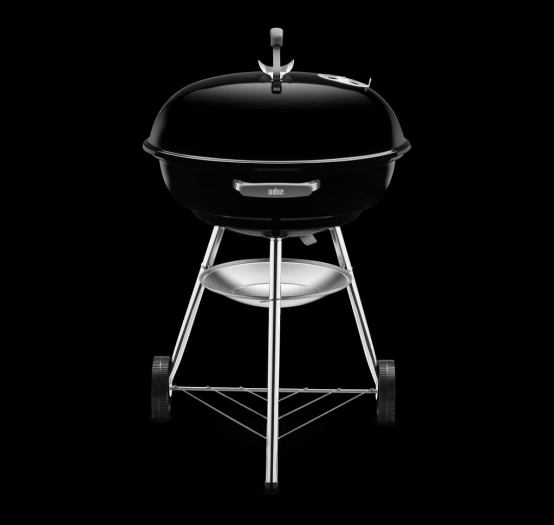 Grătar pe cărbuni Compact, Kettle 57 cm, Negru, Weber — imaginea 2