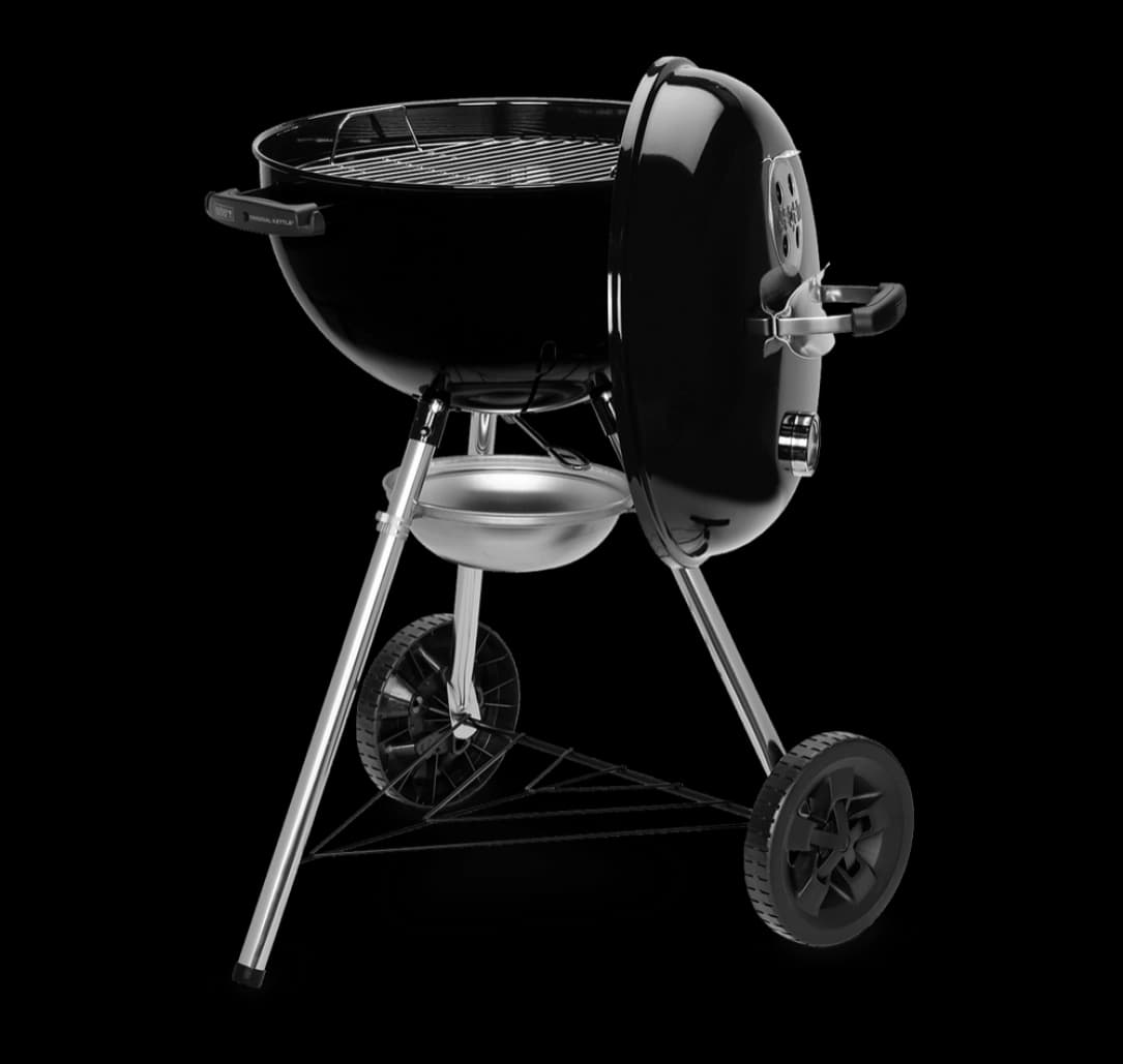 Grătar pe cărbuni, Original, Kettle, E-4710, Negru, Weber — imaginea 3