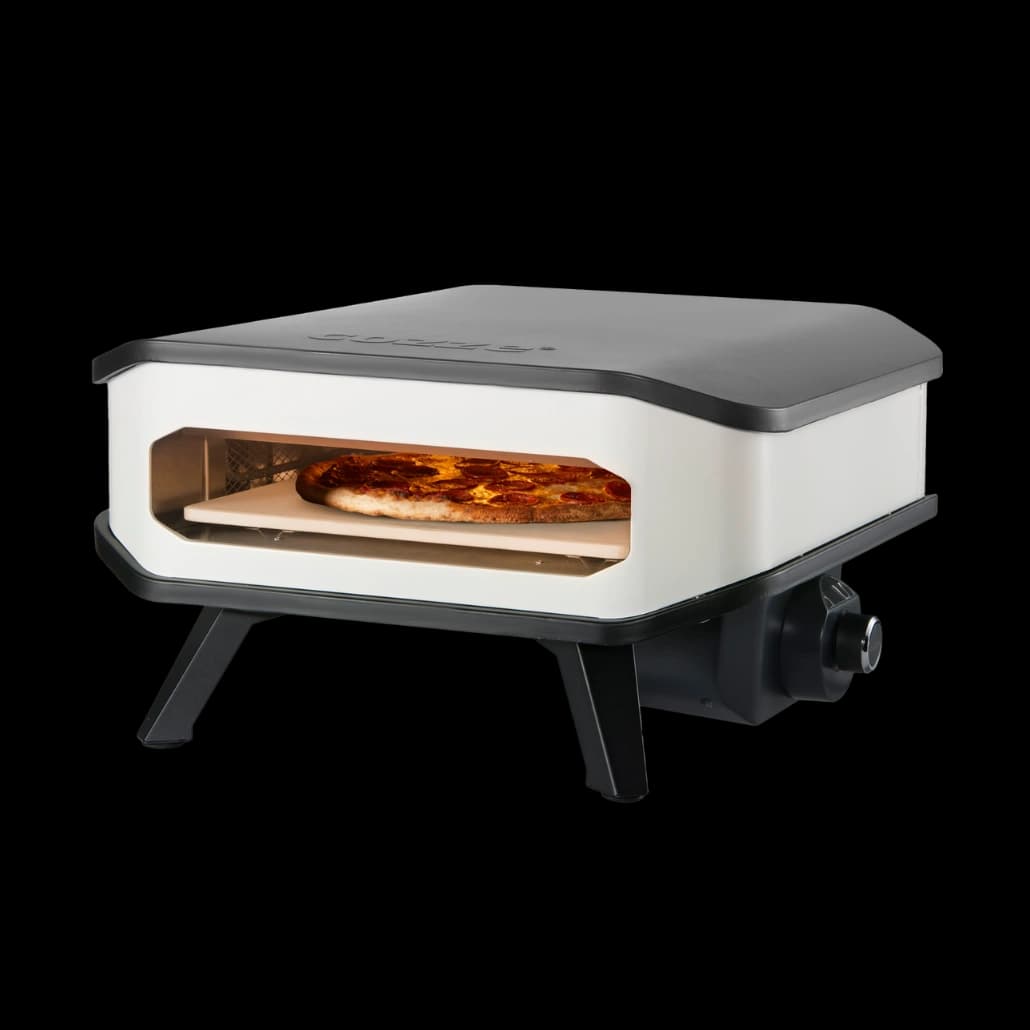 Cuptor pizza electric 34cm Cozze cu ușiță și piatra de pizza — imaginea 2