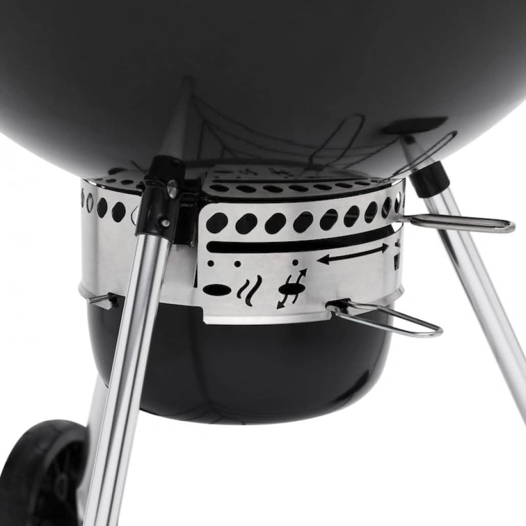 Grătar pe cărbuni Weber Master-Touch 67 cm – Negru — imaginea 7