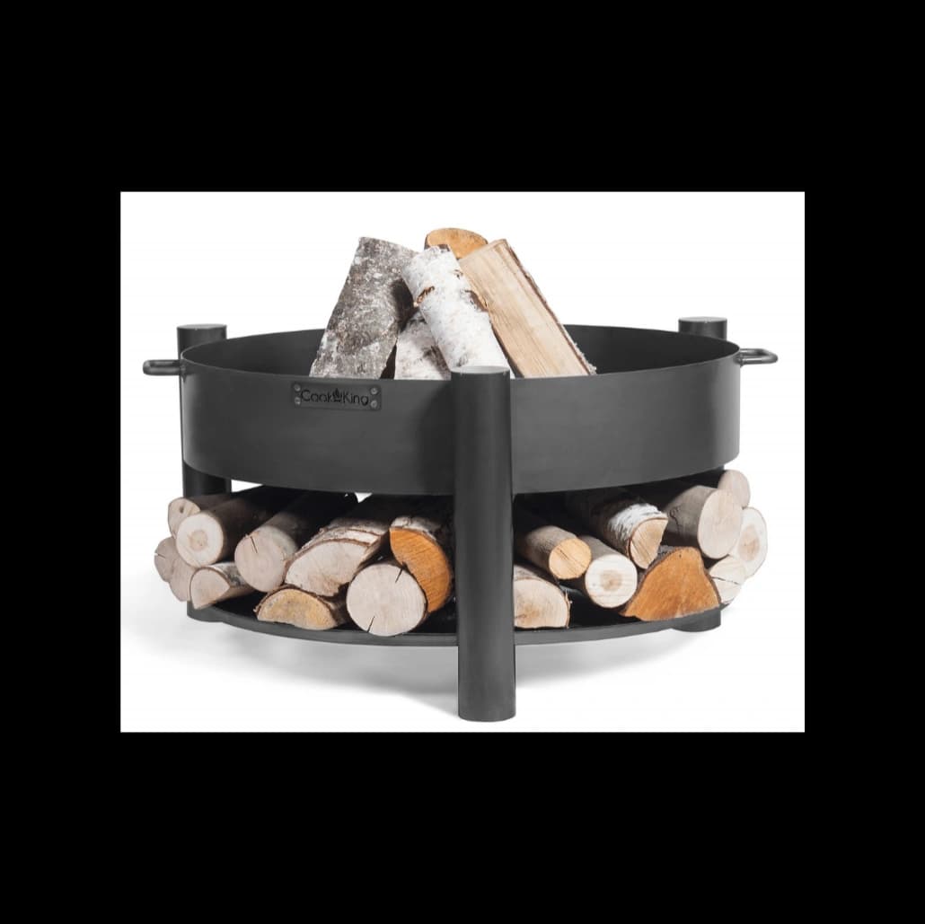 Vatră de foc – Montana X 80 cm : foc exterior premium pentru grădină, gătit și serile perfecte în aer liber — imaginea 3
