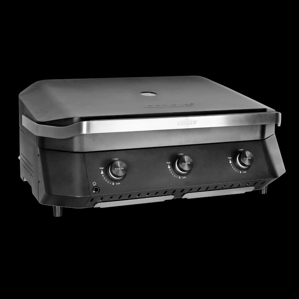 Grătar pe gaz plancha G-800 XL cu 3 arzătoare Cozze — imaginea 2