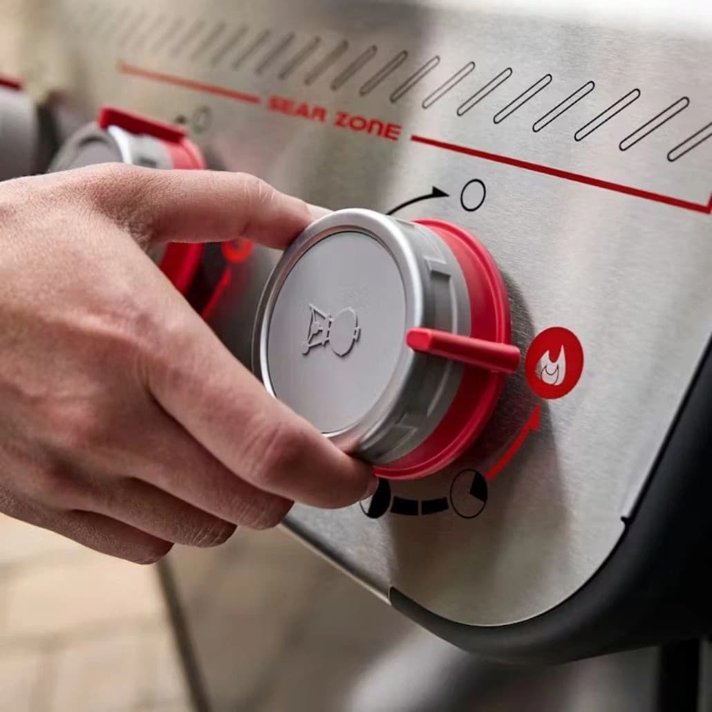 Grătar pe gaz Spirit S-435 LP – Weber + husă de protecție cadou — imaginea 6