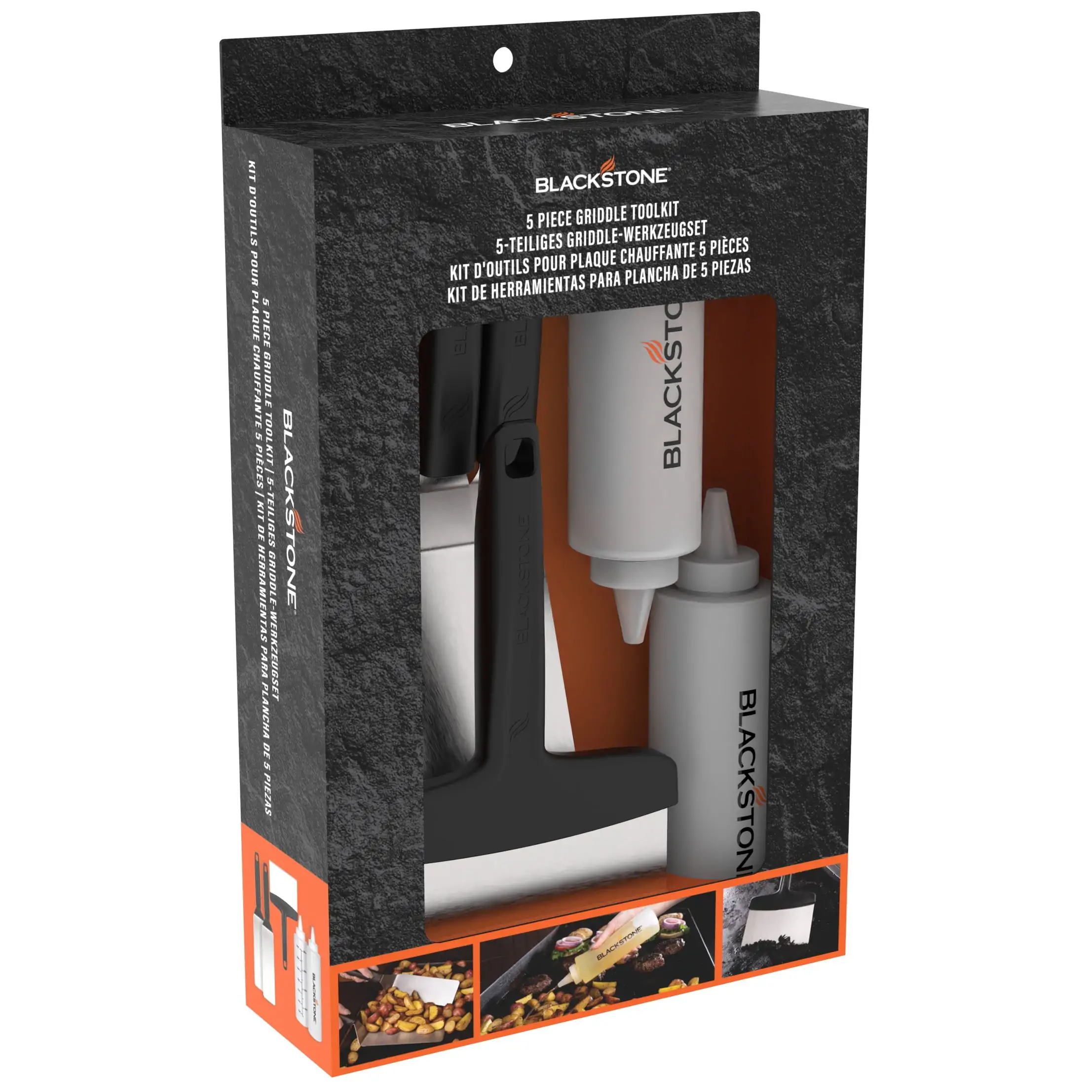 Set ustensile Blackstone pentru plită, 5 piese — imaginea 7
