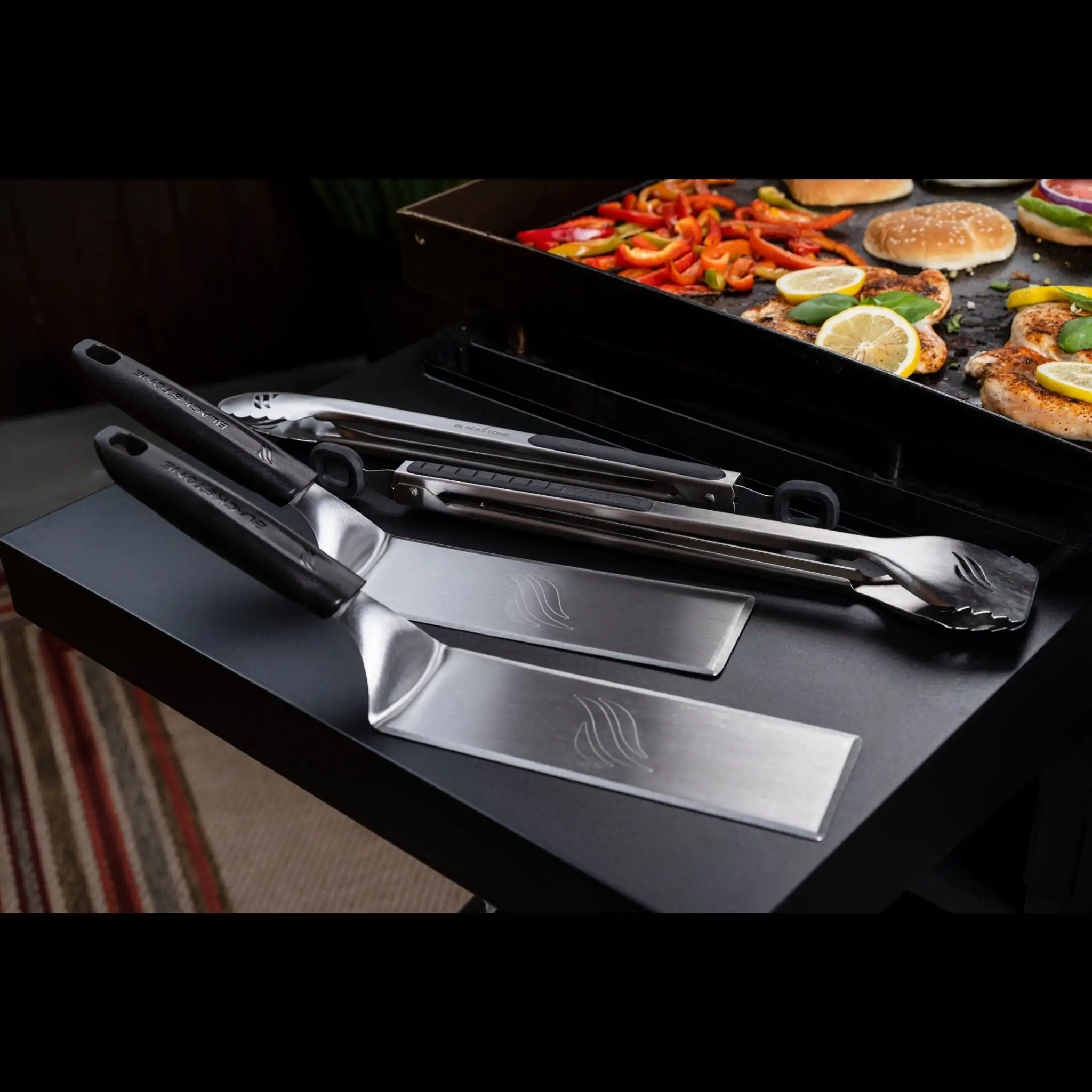 Set ustensile Blackstone pentru plită, 6 piese — imaginea 3