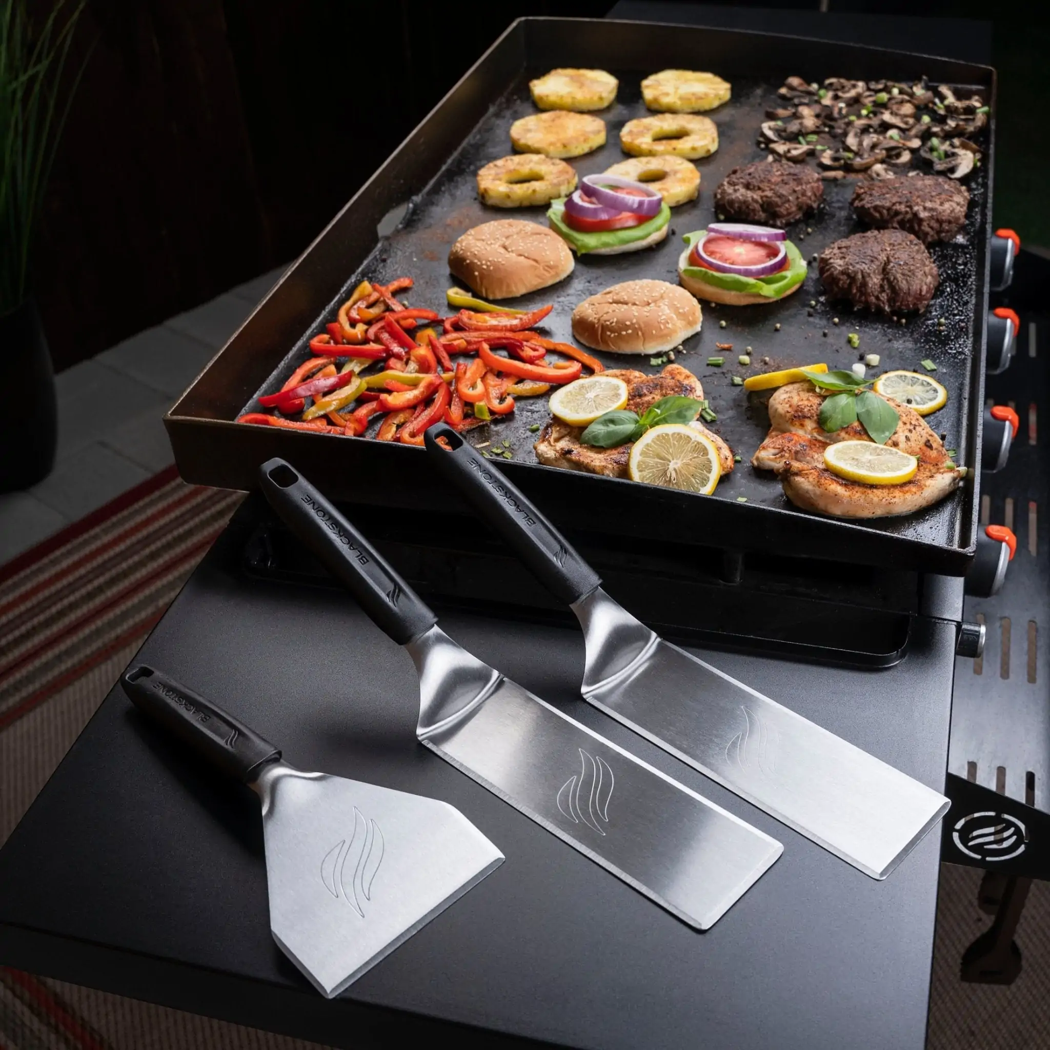 Set ustensile Blackstone pentru plită, 6 piese — imaginea 4