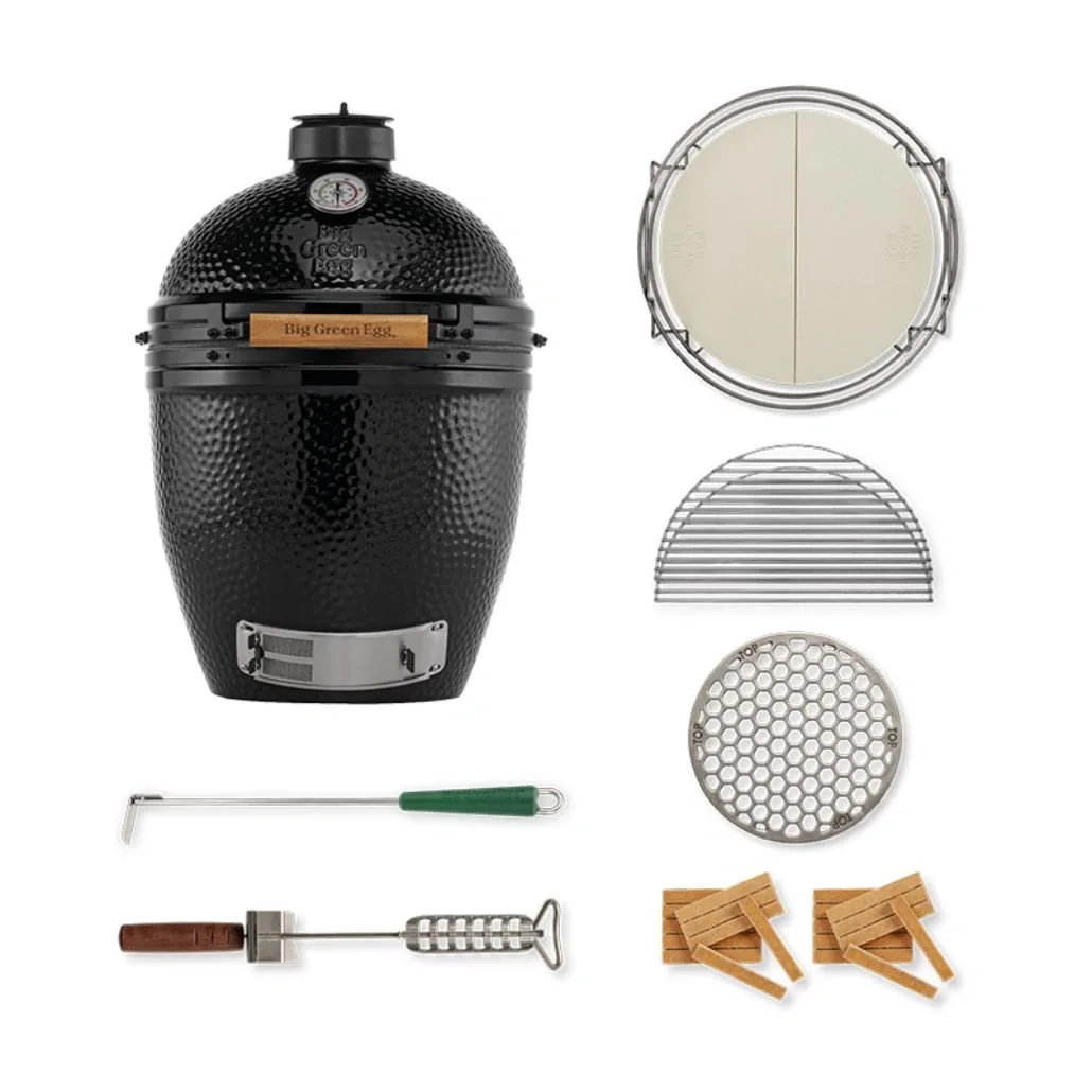 Grătar ceramic Kamado The Onyx Large Essential – Big Green Egg