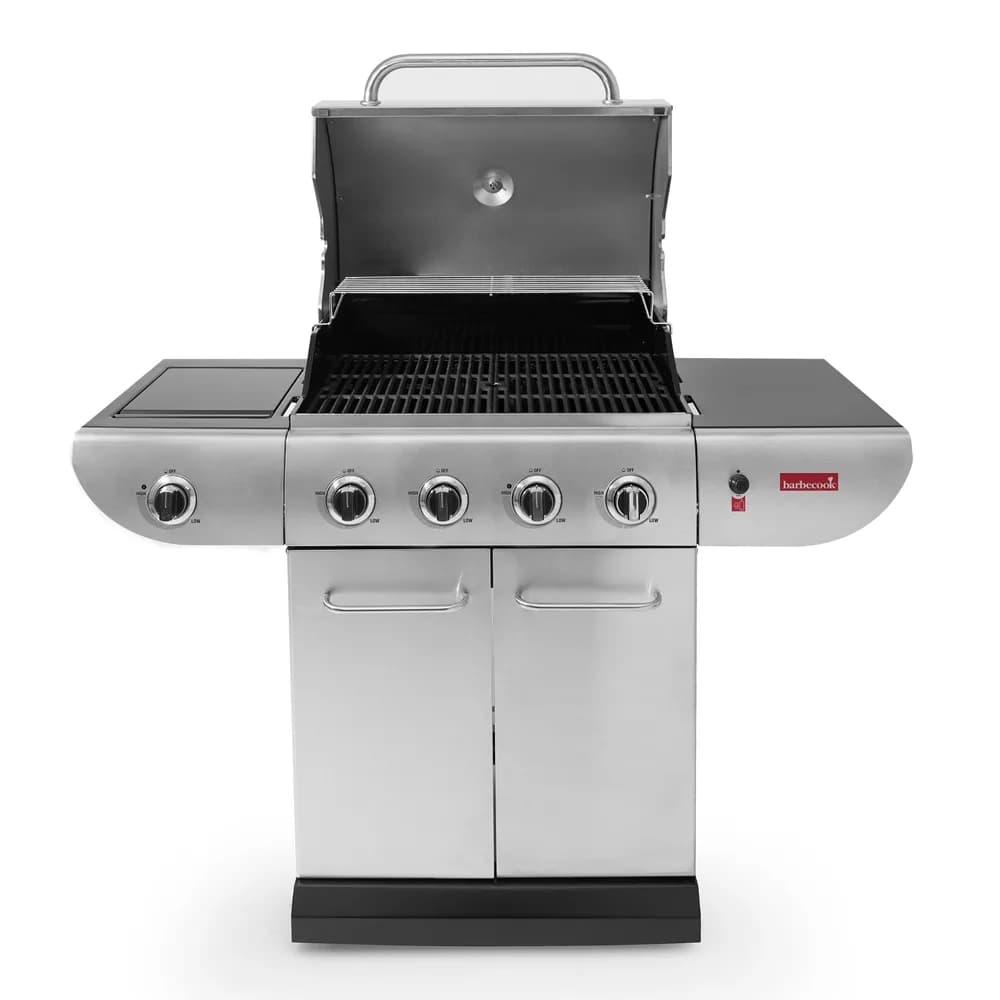 Gratar pe gaz SUMO, negru/ silver, Barbecook