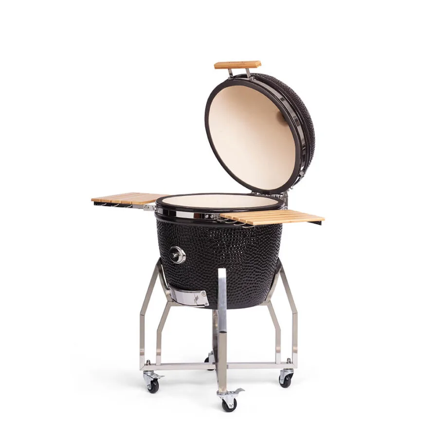 Gratar Kamado 56 cm XLARGE cu baza si laterale incluse, Yakiniku