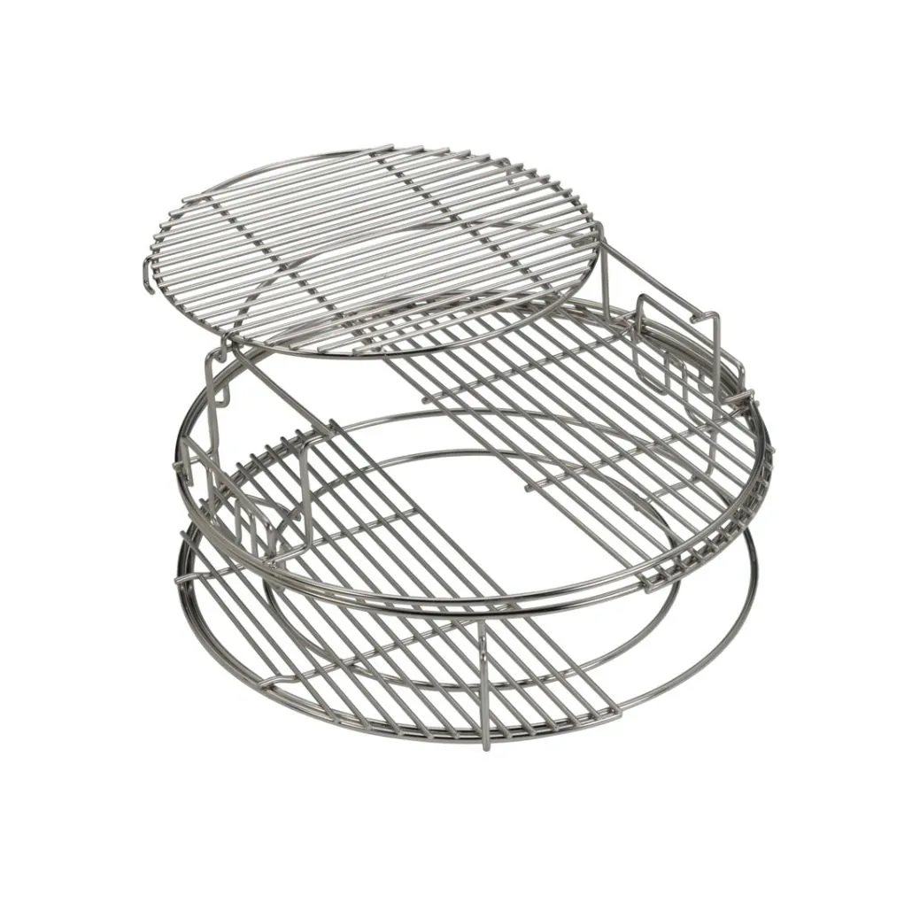 Eggspander, etajera de gatit din 5 parti pentru Kamado XLarge, Big Green Egg