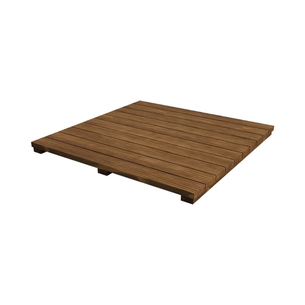 Etajera din lemn masiv pentru cadru metalic, Big Green Egg
