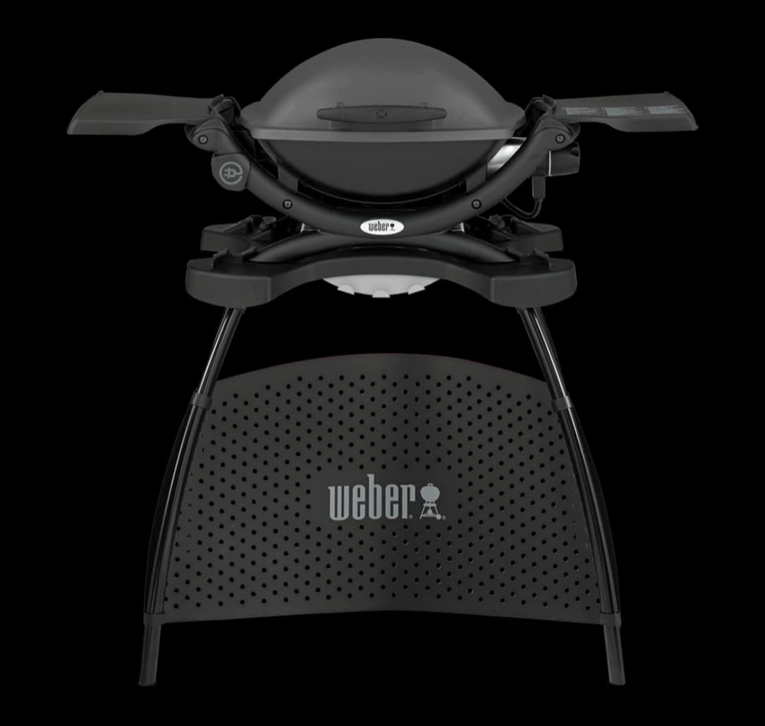 Grătar electric Weber Q1400 cu suport – Antracit