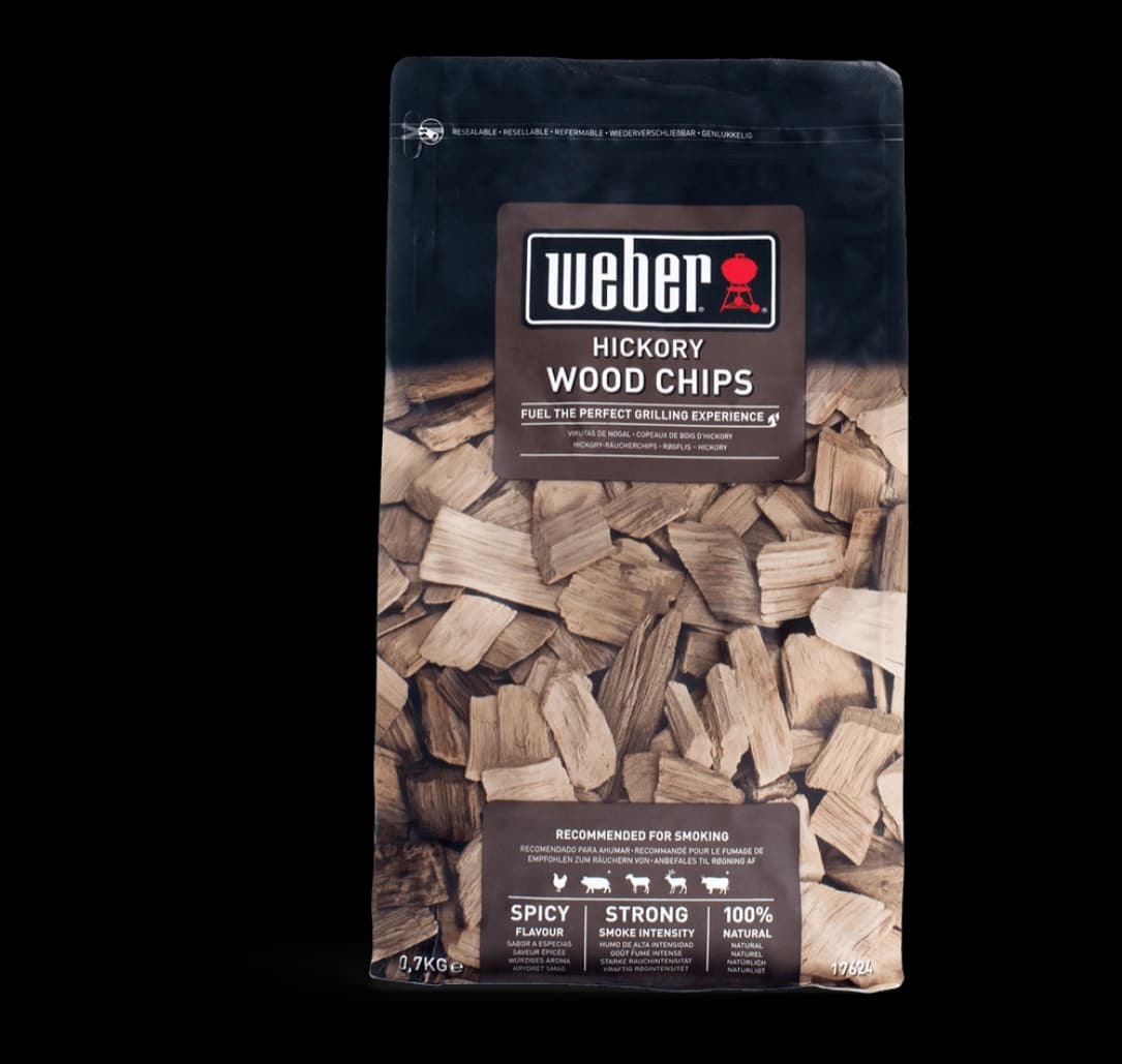 Așchii de afumare din lemn de nuc Weber Hickory 700 g