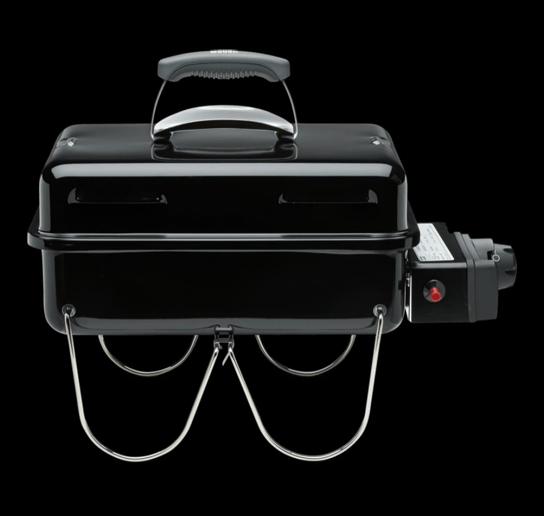 Grătar pe gaz Weber Go-Anywhere – Negru portabil