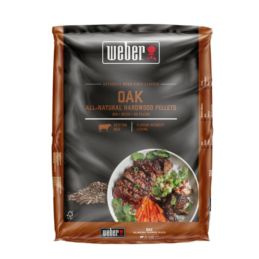 Peleți Weber SmokeFire Stejar 8 kg