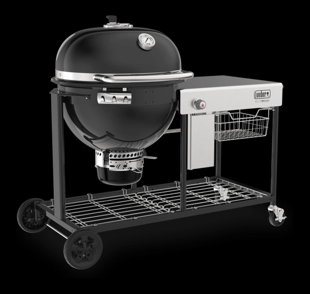 Grătar pe cărbuni Weber Summit Kamado S6 – Negru