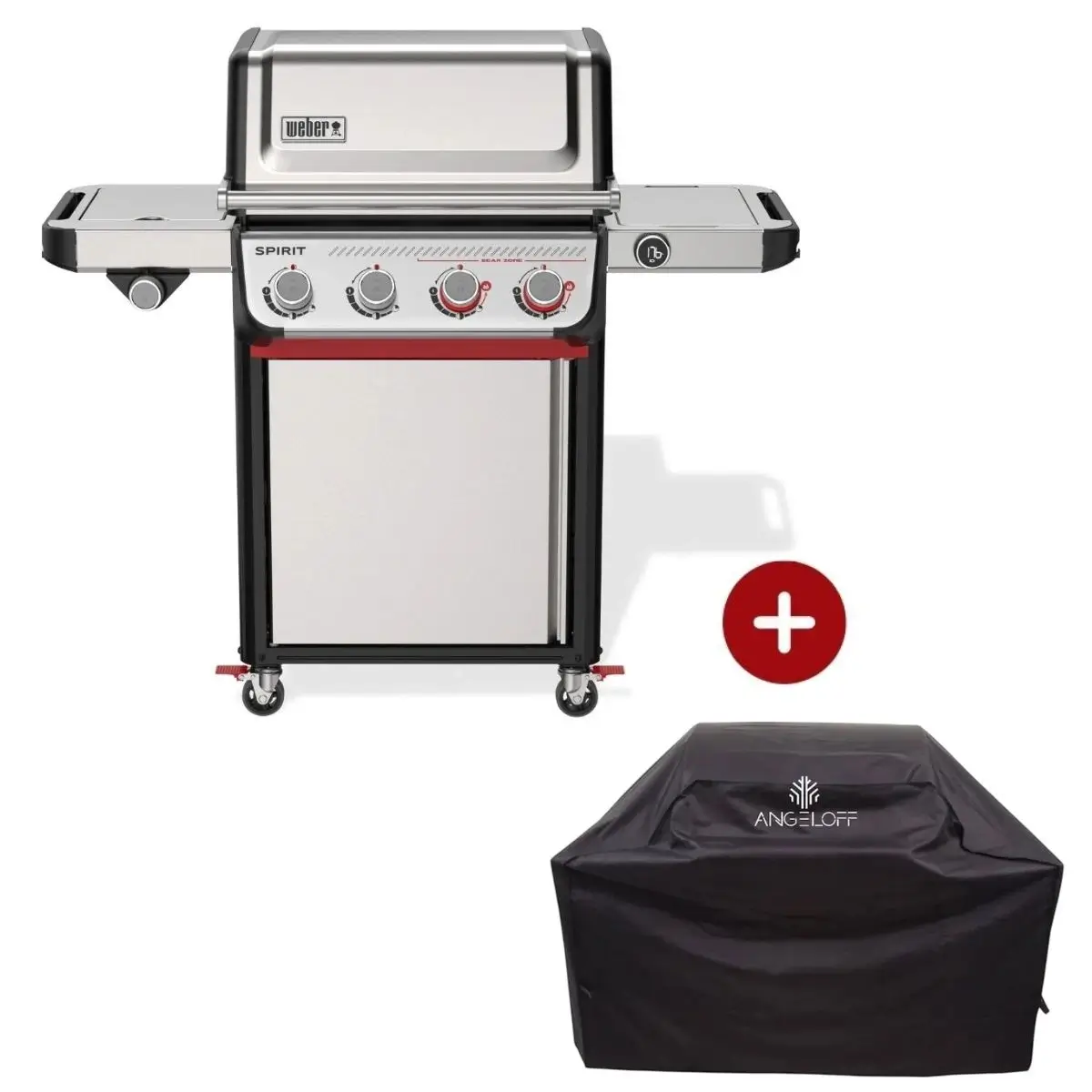 Grătar pe gaz Spirit SP-435 – Weber + husă de protecție