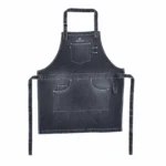 Sort BBQ pentru gratar sau bucatarie manufacturat, din material denim de calitate.