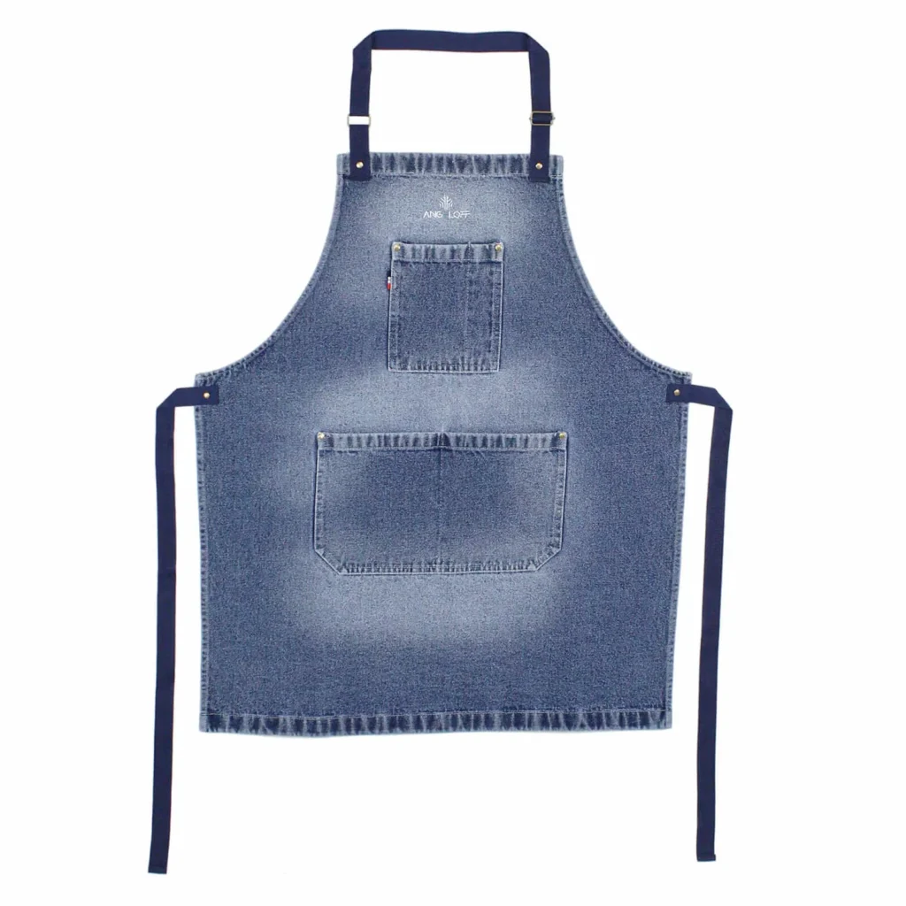 Sort premium de bucatarie, calitativ, denim, ideal pentru iubitorii de gatit, BBQ si gratar.